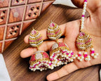Designer earrings with teeka