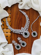 American diamond necklace set