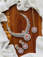 American diamond necklace set