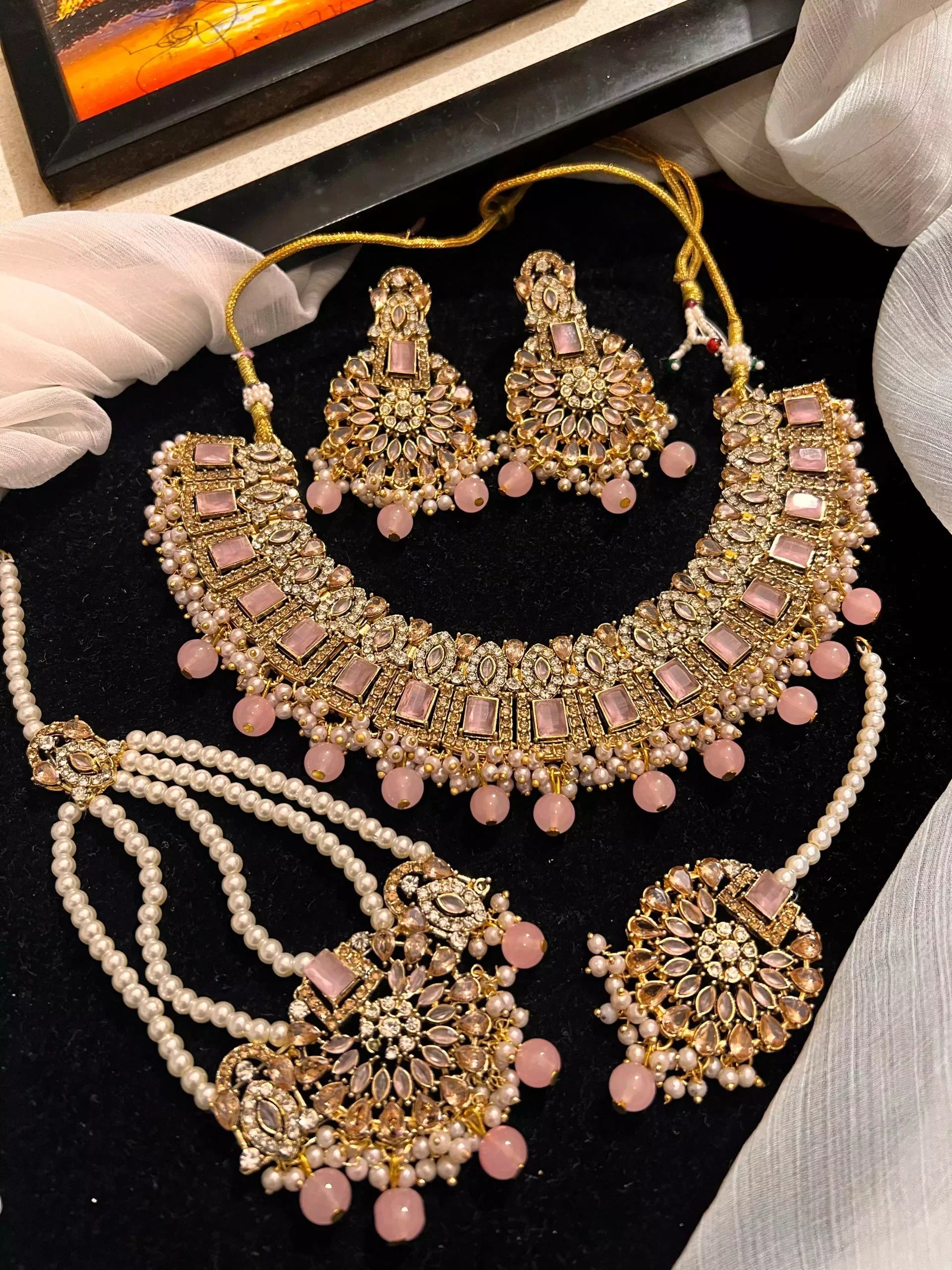 Zircon bridal set