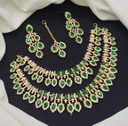 Zircon double layer bridal set