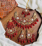 Handmade designer bridal set
