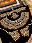 Kundan bridal set with maatha patti