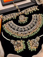 Kundan bridal set with maatha patti