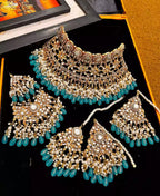 Indian kundan bridal set