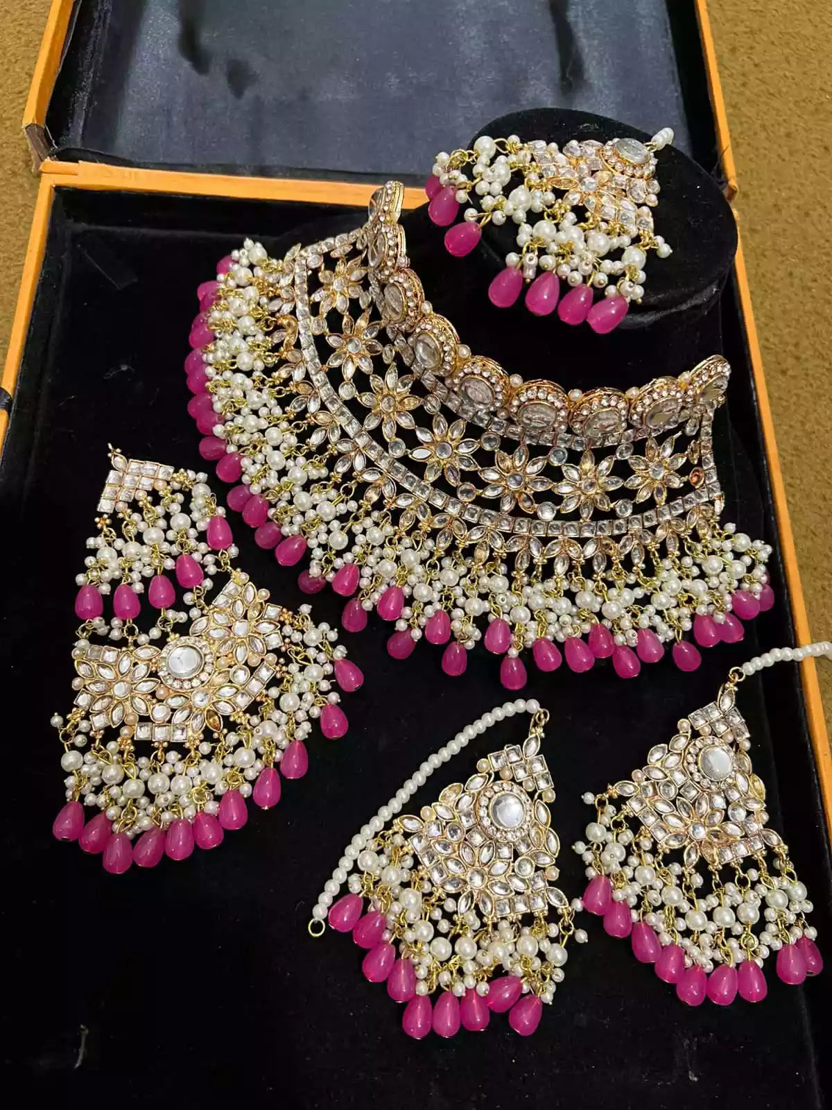 Indian kundan bridal set