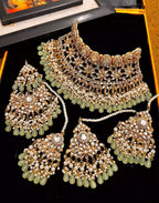 Indian kundan bridal set