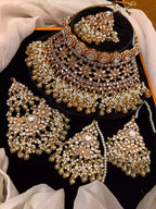 Indian kundan bridal set