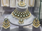 Jaipuri kundan necklace set