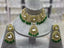 Indian kundan necklace set with teeka