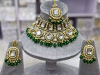 Heavy kundan necklace set