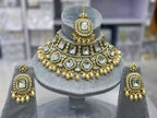 Heavy kundan necklace set
