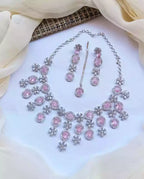 American diamond bridal set
