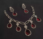 American diamond necklace set
