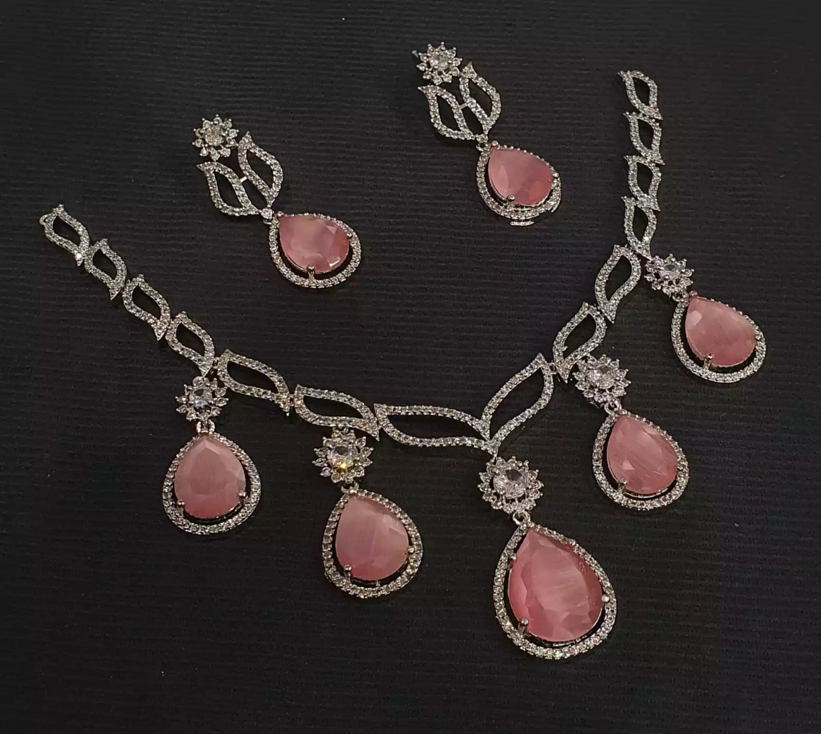 American diamond necklace set