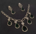 American diamond necklace set