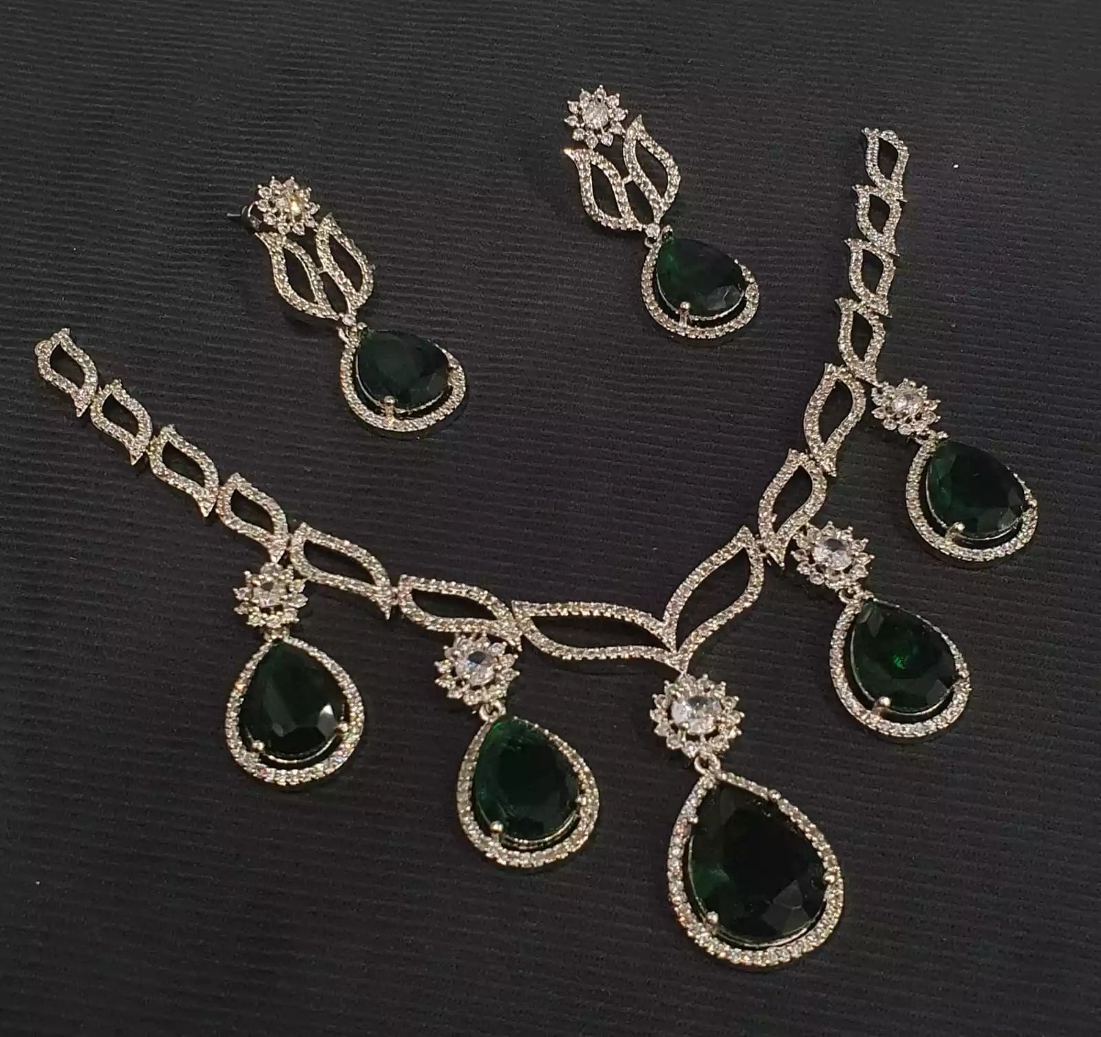 American diamond necklace set