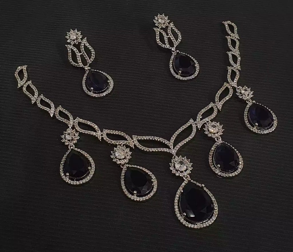 American diamond necklace set