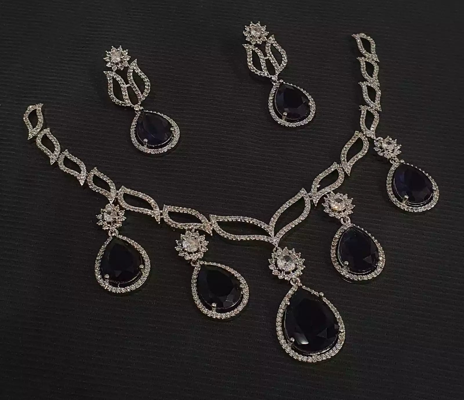 American diamond necklace set