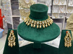 Indian kundan necklace set