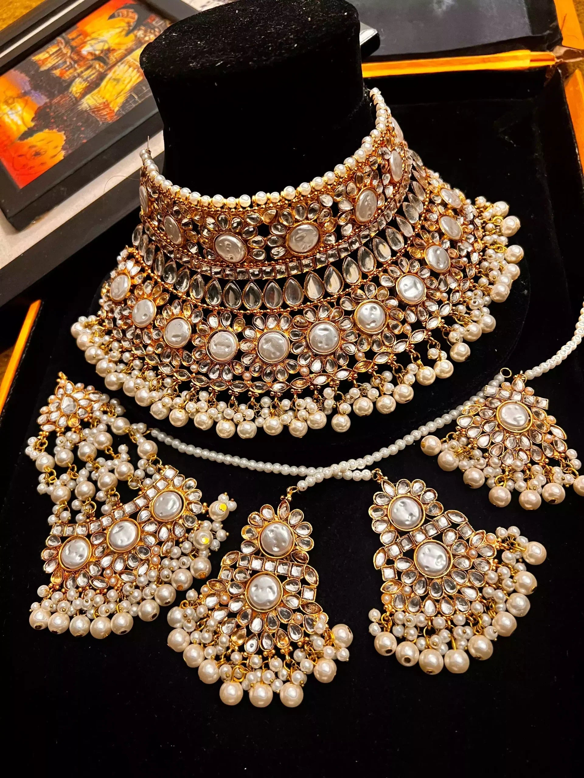 MOP kundan bridal set Main image