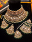 MOP kundan bridal set