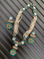 Mother pearl maala set
