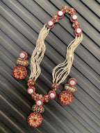 Mother pearl maala set