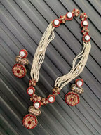 Mother pearl maala set