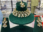 Indian kundan necklace set