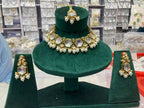 Indian kundan necklace set