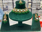 Indian kundan necklace set