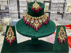 Indian kundan necklace set