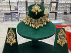 Indian kundan necklace set