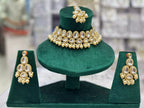 Indian kundan necklace set