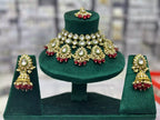Indian kundan necklace set