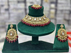 Indian kundan necklace set
