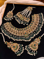 Heavy bridal necklace set