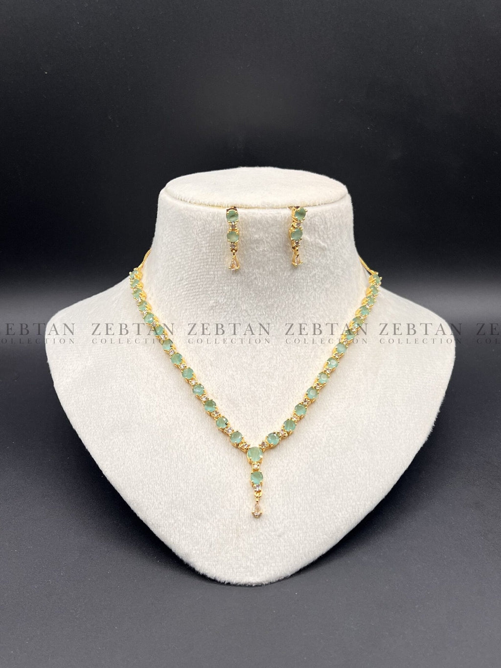 American diamond necklace set