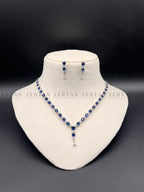 American diamond necklace set