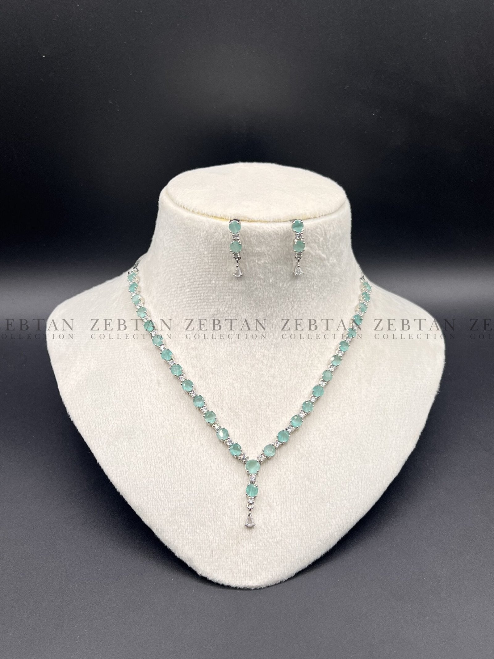 American diamond necklace set