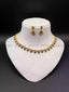 Delicate AD zircon necklace set
