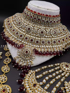 Indian kundan complete bridal package