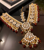 Indian kundan matha patti