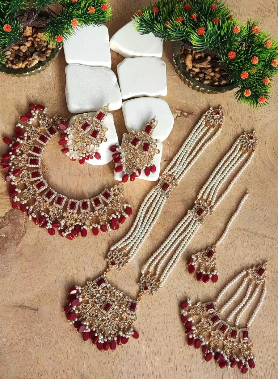Complete zircon bridal package Main image