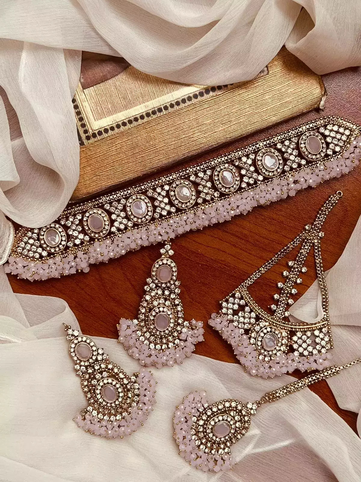 Heavy Gajra bandhai jhumar set