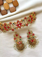 Noratan Choker set with jhumki