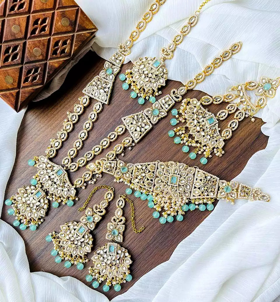 Double dholna bridal set