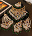 Gold plated designer bridal set