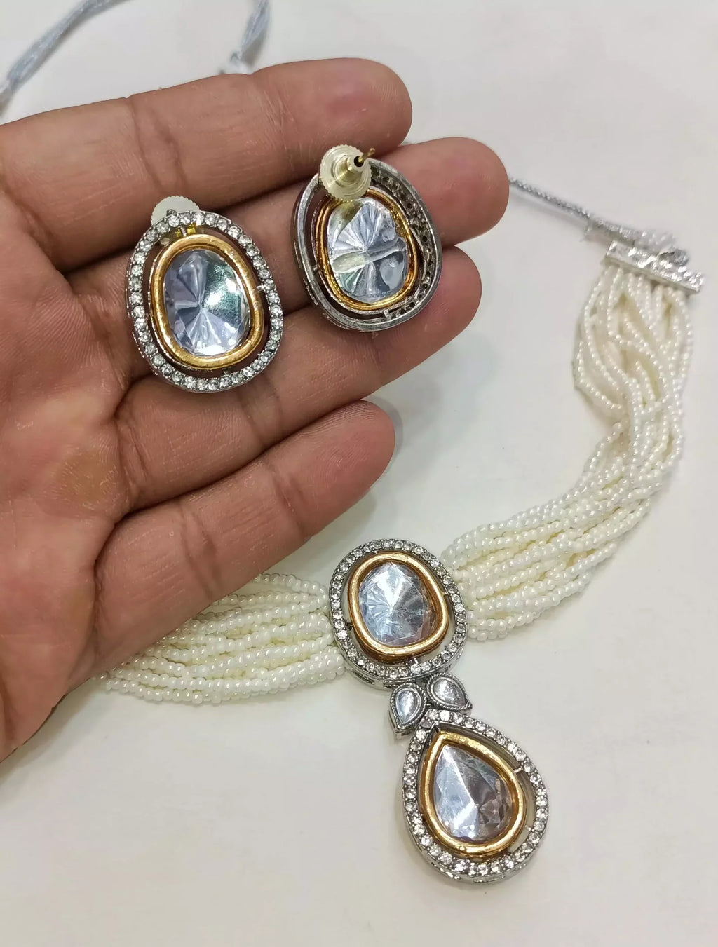 Uncut kundan choker set